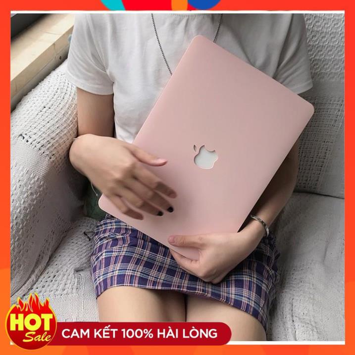 [BH 12 tháng - 1 đổi 1] Combo Ốp + Phủ phím màu Hồng Pastel cho Macbook Air/Pro 13/15/16" (2015 - 2020)