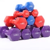 Tạ Tay 4kg 1 chiếc bọc cao su tập gym- tạ tay mini cao cấp tập gym siêu bền, siêu đẹp, hàng có sẵn