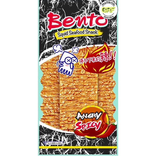 Snack Mực Cay Bento 4 vị 20g và 24g - Hàng Nhập Thái Lan | BigBuy360 - bigbuy360.vn