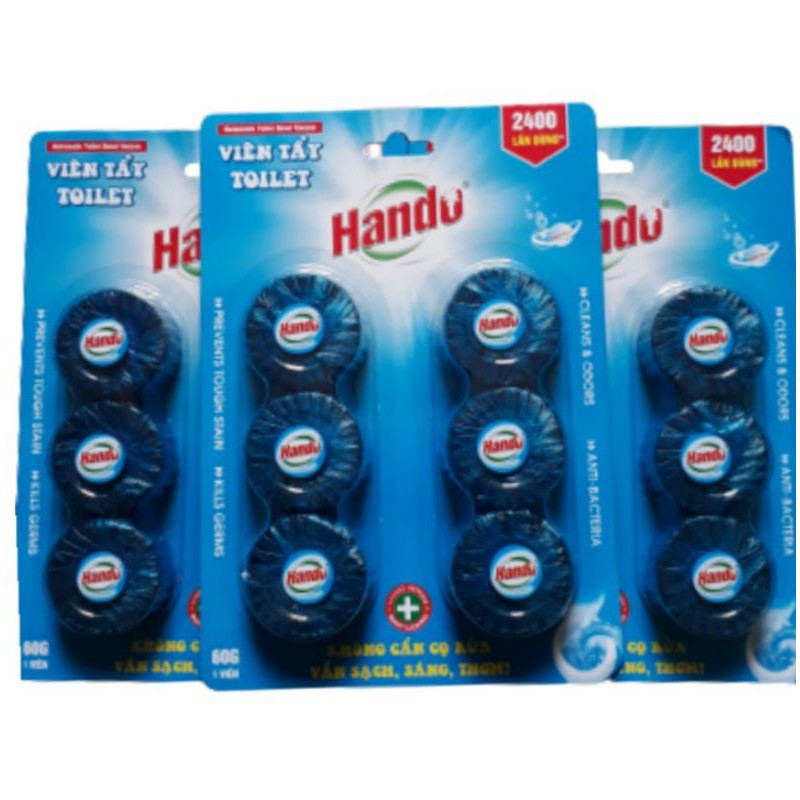 Vĩ 6 Viên Làm Sạch Thơm Bồn Cầu Hando