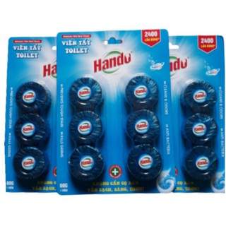 Combo 10 Vĩ Tẩy Toilet Hando (vĩ 6 viên)