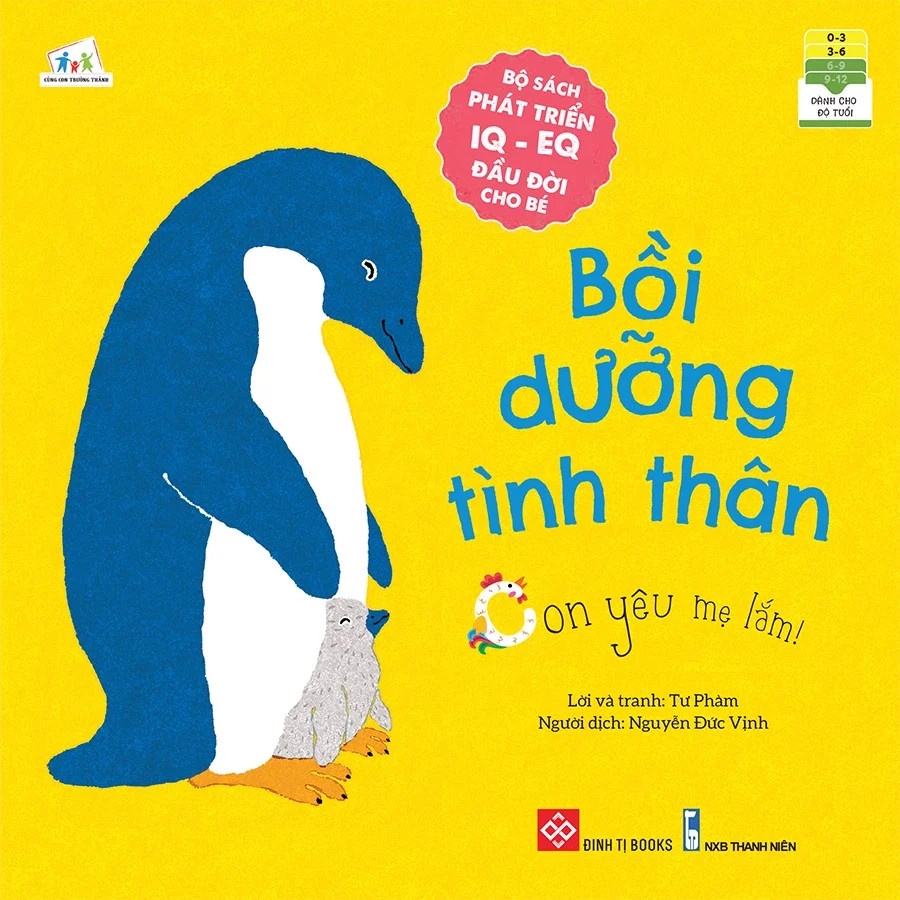 Sách - Bồi Dưỡng Tình Thân - Con Yêu Mẹ Lắm cho bé 0-3 tuổi