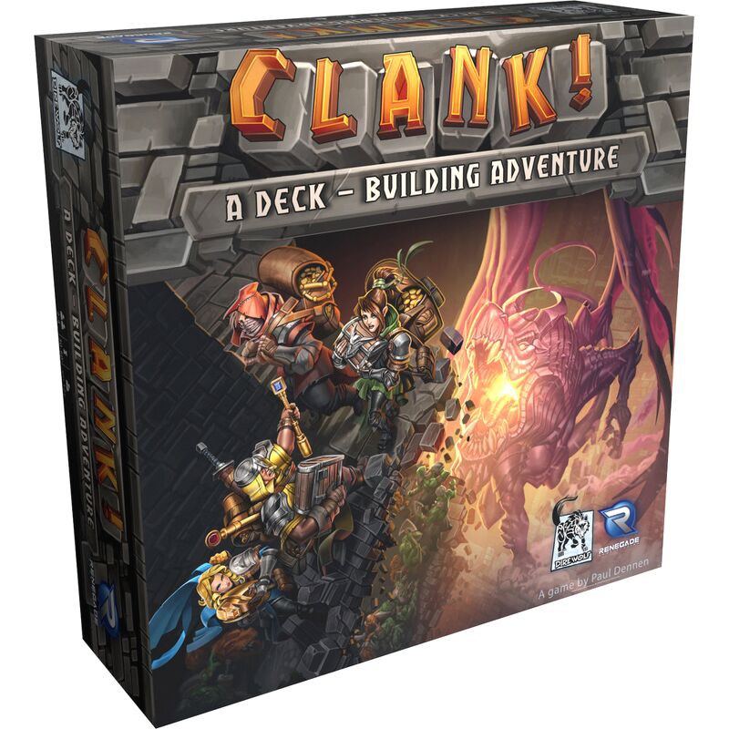 Bộ bài  Clank!: A Deck-Building Adventure bản đẹp tiếng Anh