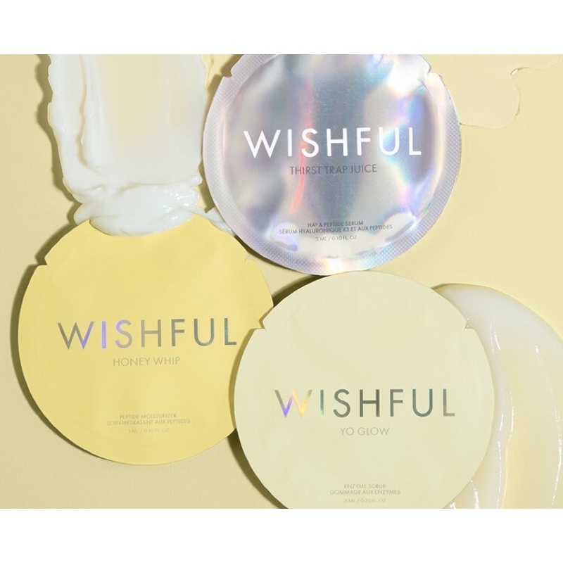 🌸 Wishful Yo Glow Enzyme Scrub 3ml - Tẩy da chết sáng da - Sample