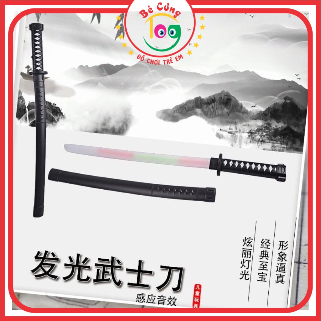 Đồ Chơi Kiếm Phát Sáng, Kiếm Nhật Katana Có Đèn Led Và Âm Thanh Cực Hot