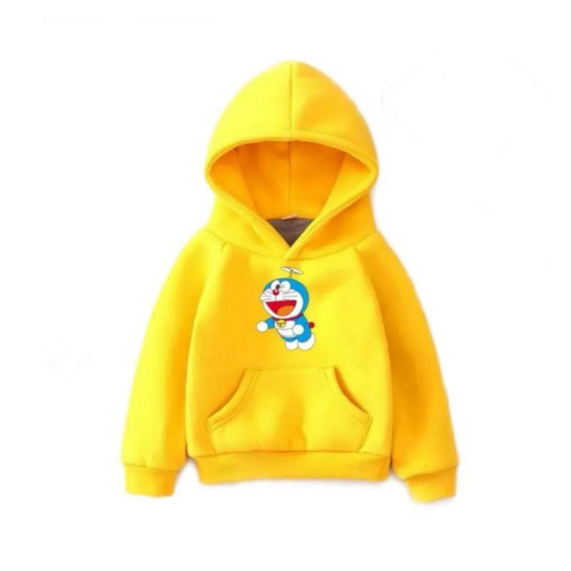 Doraemon Áo Hoodie Họa Tiết Doraemon Xinh Xắn Dành Cho Bé