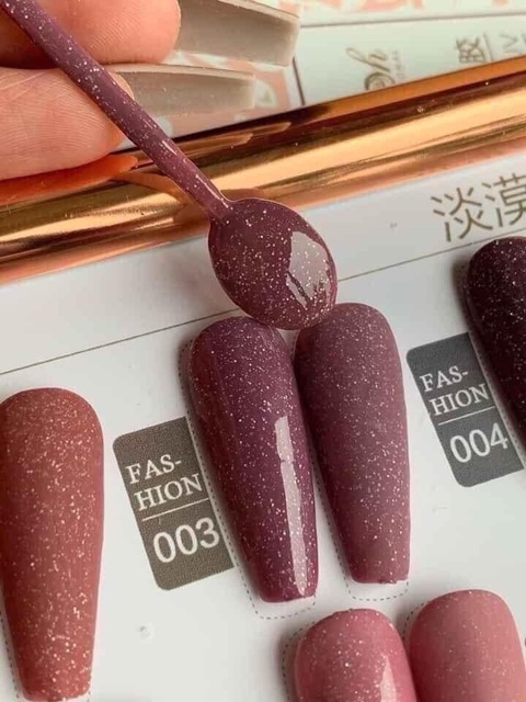 Set sơn gel giả bột đủ 18 màu chai 15ml