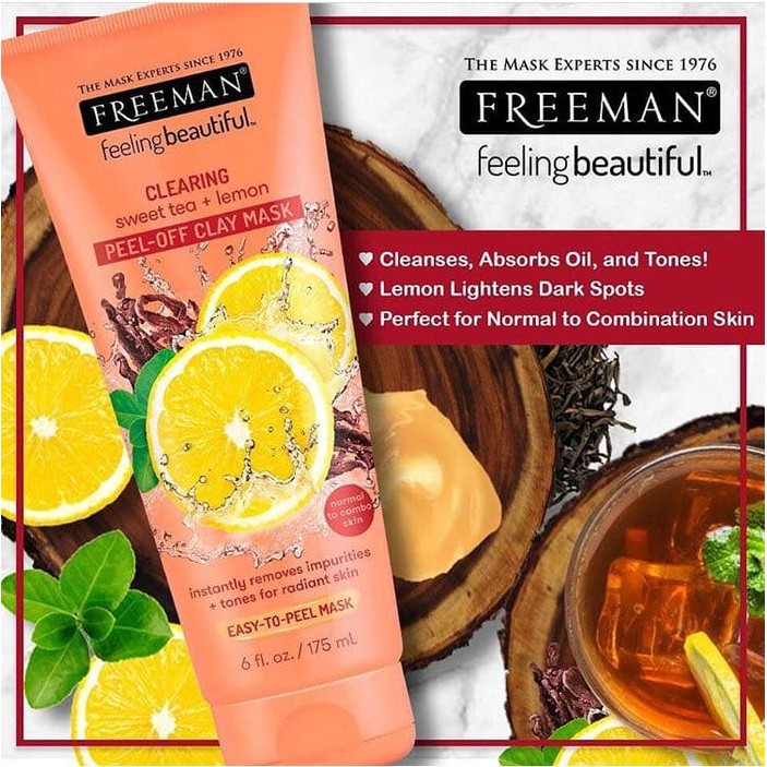 Freeman Clearing Sweet Tea + Lemon Mask