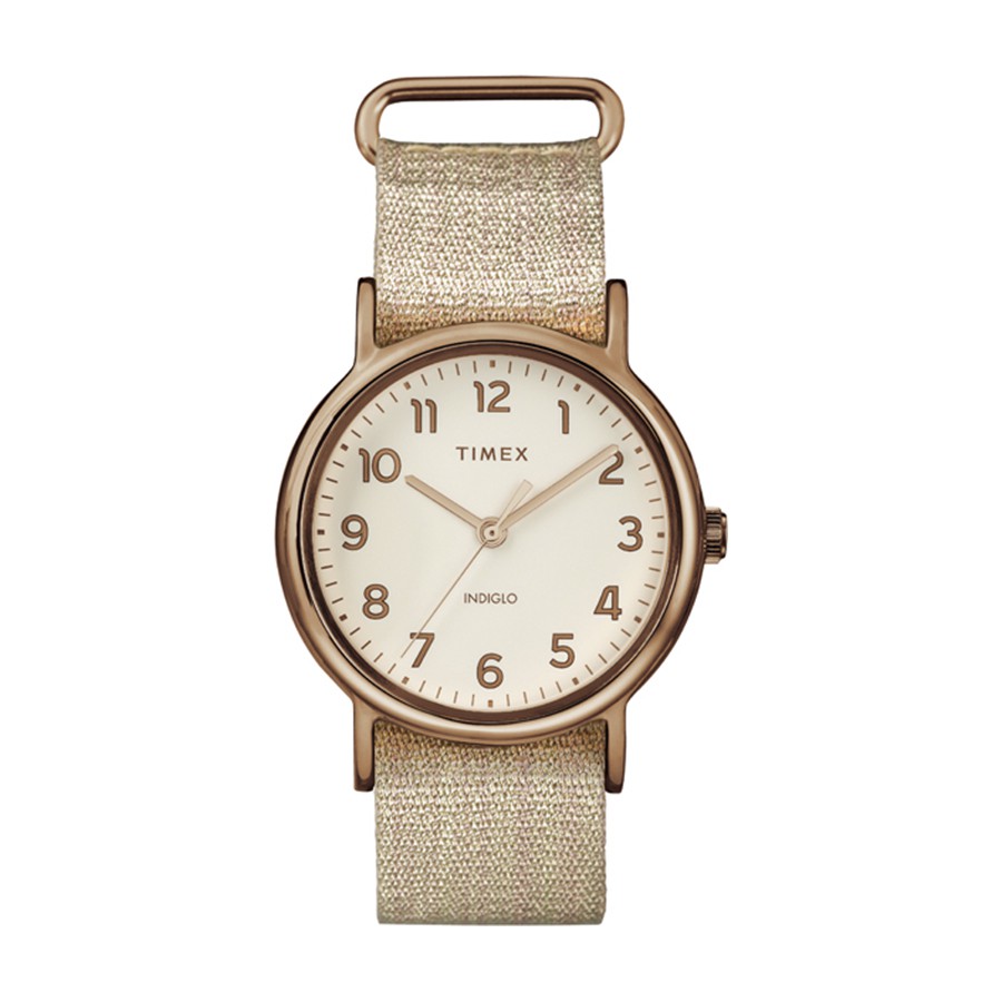Đồng hồ Nữ Timex Weekender 38mm - TW2R92400 Dây Vải - Chính Hãng