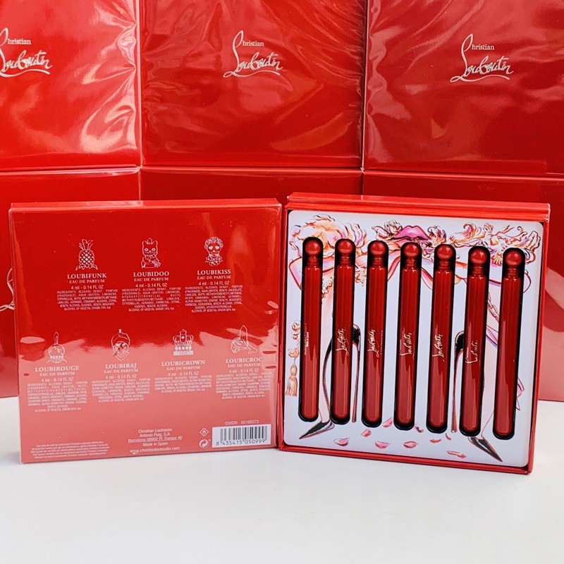 Set nước hoa Christian Louboutin Loubiworld Scent Library 28ml