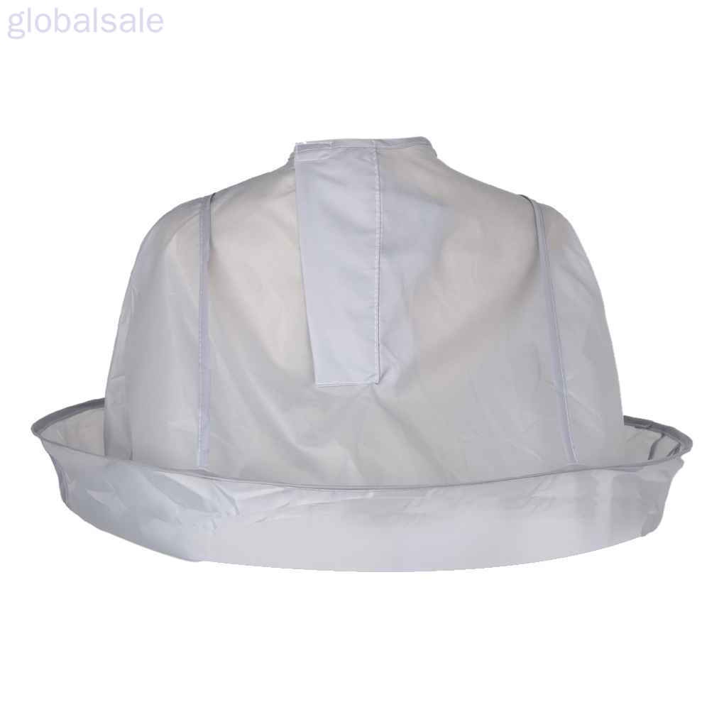 [Hàng mới về] Áo choàng cắt tóc chống thấm nước có thể gấp gọn tiện dụng cho người lớn