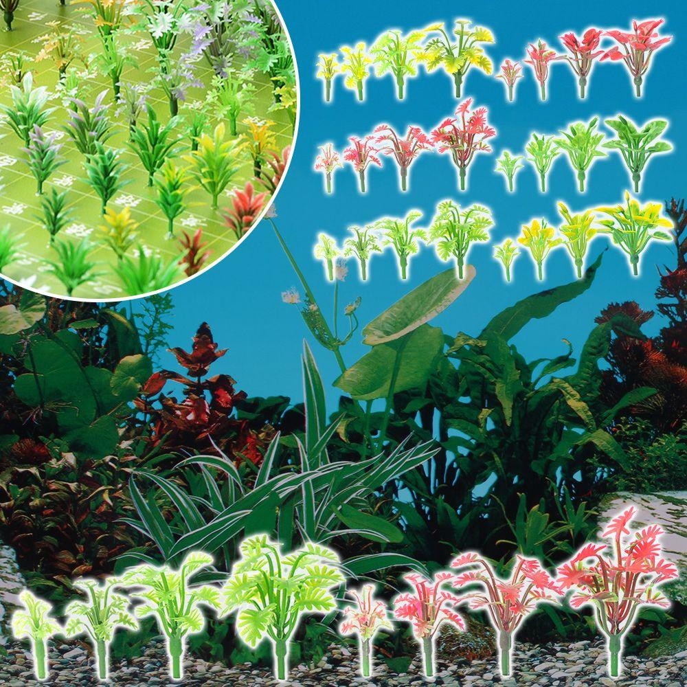 CONOPERY Đồ trang trí Bãi Cỏ Nhân Tạo Trang Trí Bể Cá