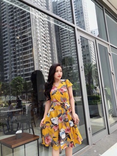 VÁY ĐŨI THIẾT KẾ DÁNG XOÈ