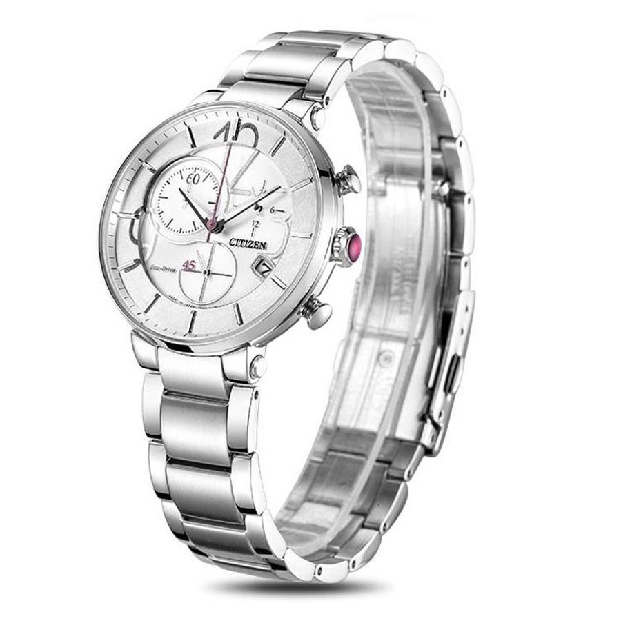 Đồng Hồ Nữ Citizen Dây Thép Không Gỉ FB1200-51A - Mặt Trắng (Sapphire)