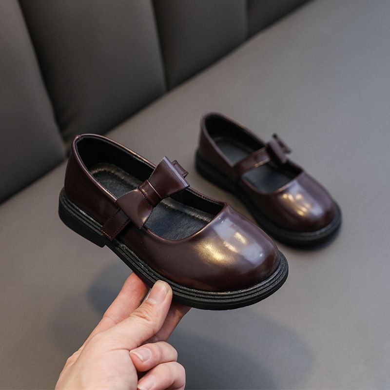 [Hàng sẵn] Giày búp bê da Pu mềm 3 màu sắc cho bé gái