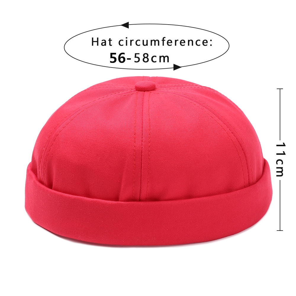 Mũ beanie không vành thời trang phong cách hiphop thời trang mùa hè cho nam và nữ