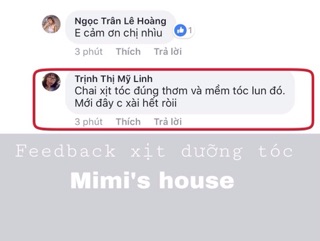 NƯỚC XỊT DƯỠNG TÓC MIMI’S HOUSE