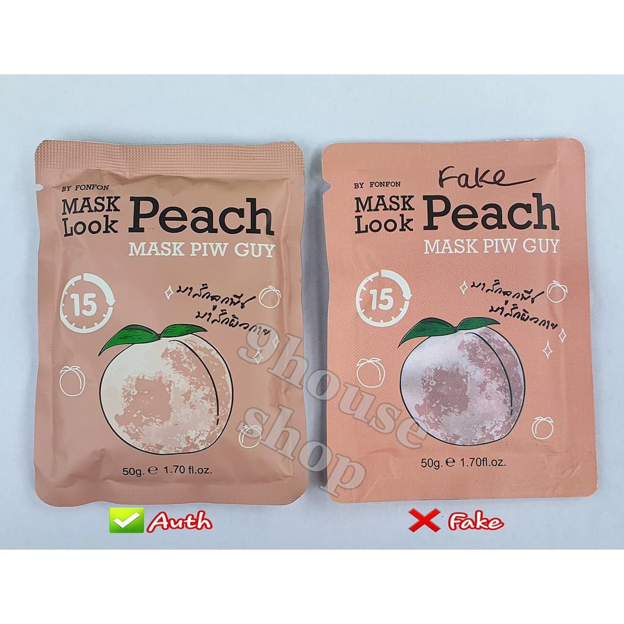 01 Gói Tắm Ủ Trái Đào By Fonn Fonn Thái Lan 50gram