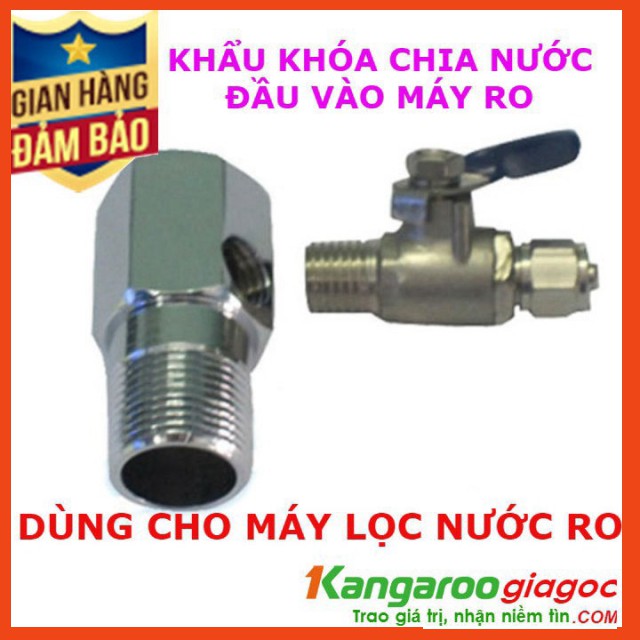 Bộ khẩu khóa chia nước đầu vào, máy lọc nước RO | Lắp được cho tất cả máy lọc nước RO