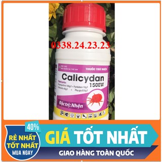 [HIỆU QUẢ CỰC CAO] THUỐC ĐẶC TRỪ CÁC LOẠI NHỆN GÂY HẠI TRÊN CÂY TRỒNG 3 hoạt chất CALICYDAN 150 EW