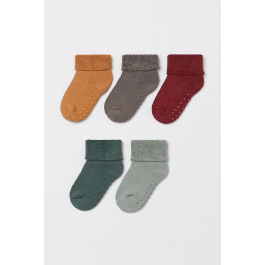 Set 5 đôi tất HM auth cho bé