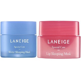 Combo Mặt Nạ Ngủ Môi Laneige Lip Sleeping Mask Berry + Mặt Nạ Ngủ Mặt