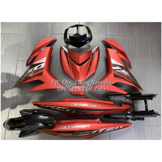 Dàn áo Ex 150 đỏ nhám đen tem