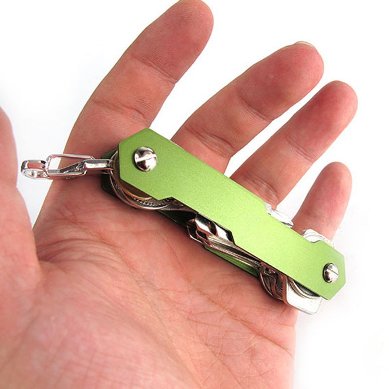 Móc khóa kẹp chìa khóa bằng nhôm cứng siêu bền