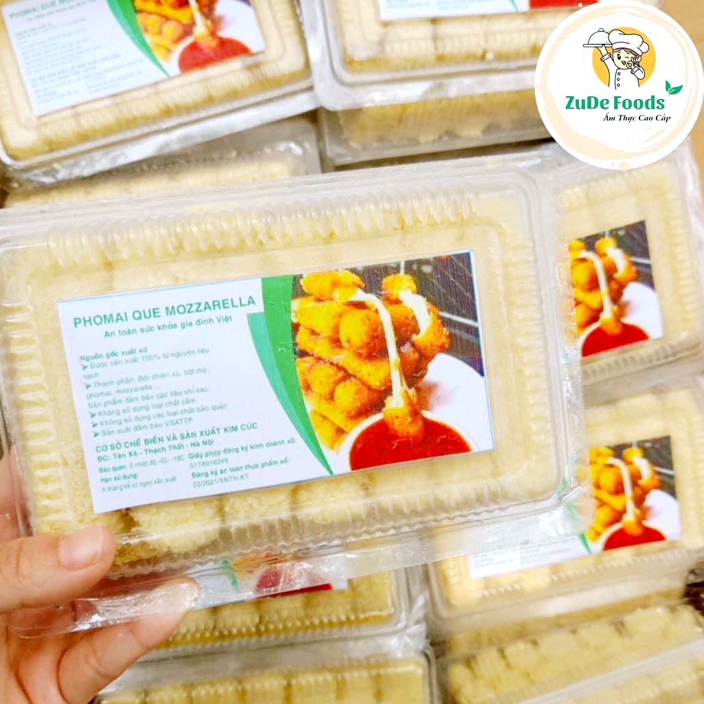 Phô Mai Que Kéo Sợi| Phô Mai que Mozzarella - Hộp 500gr  Ship Hỏa Tốc Hà Nội!