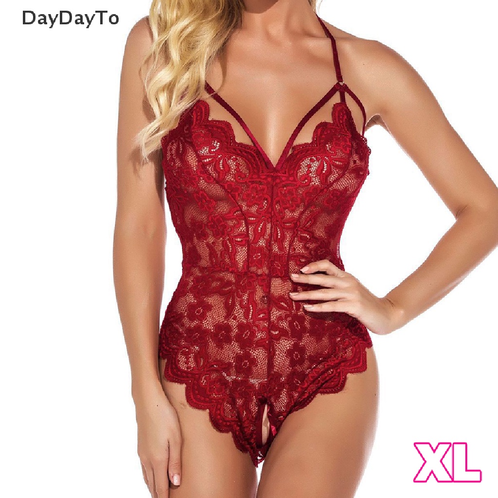 Bộ Đồ Lót Liền Thân Phối Ren Quyến Rũ Dành Cho Nữ