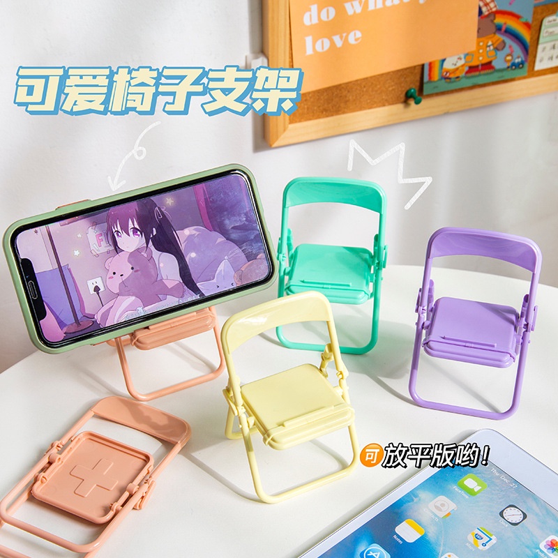 Giá Đỡ Điện Thoại/Ipad Gắn Ghế Ngồi Kiểu Dáng Dễ Thương Xinh Xắn