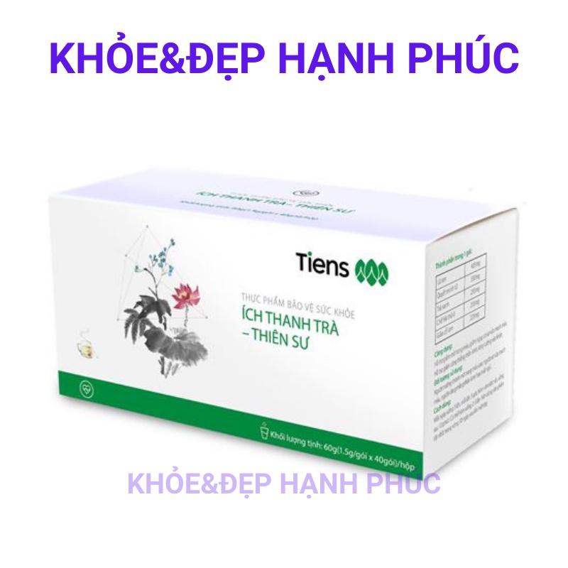 Ích thanh trà Tiens – Trà giảm mỡ máu Thiên Sư - Trà dưỡng sinh đông y – 40 gói – Date T4/2023 | BigBuy360 - bigbuy360.vn