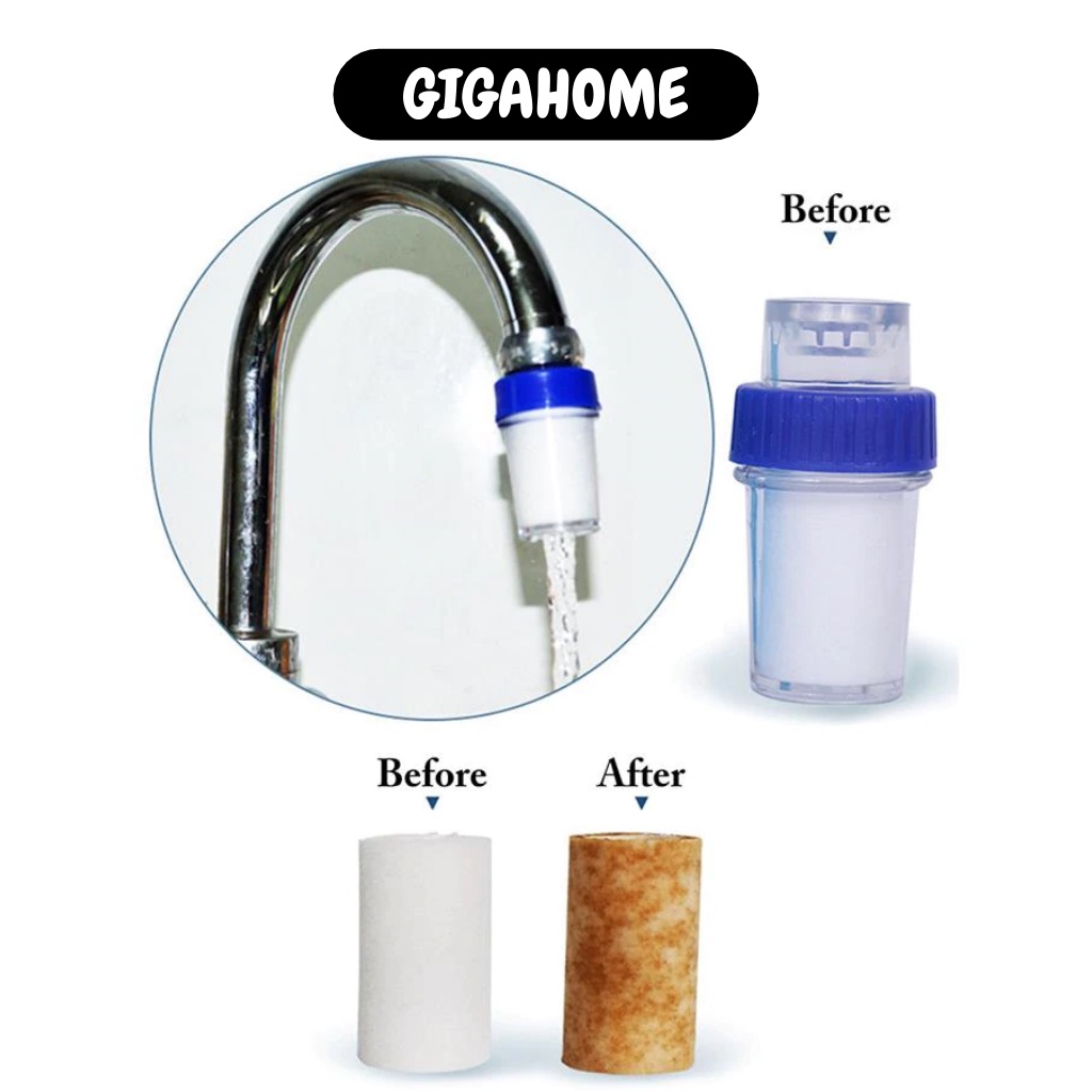Thiết Bị Lọc Nước Tại Vòi GIGAHOME Bằng Bông Tốc Độ Nhanh Chóng, An Toàn Sức Khỏe 7417