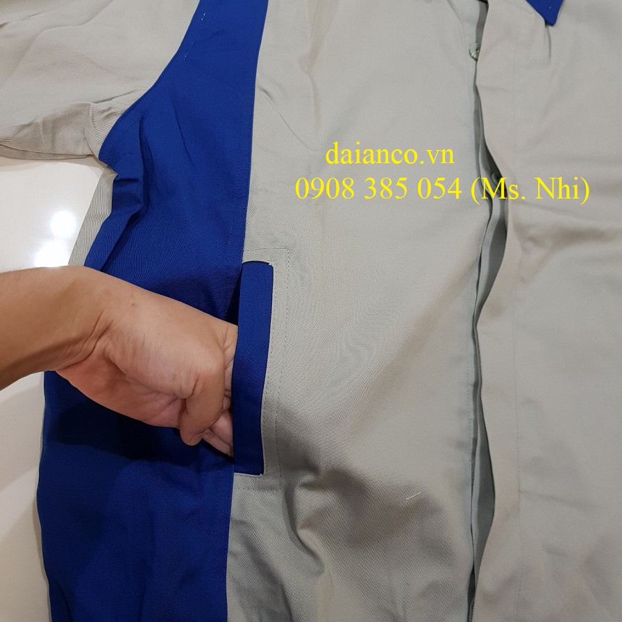 QUẦN ÁO BẢO HỘ SIÊU THẤM HÚT MỒ HÔI, THOÁNG MÁT DA05- HÀNG SẴN