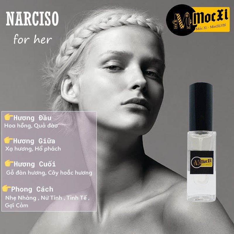 [Chính Hãng] Nước hoa Narciso for her - Nước hoa nữ dễ chịu - nhẹ nhàng - lôi cuốn - thơm lâu cho nữ | BigBuy360 - bigbuy360.vn