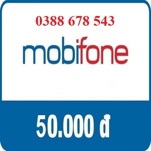 Thẻ Cào Mobifone 50K Siêu Rẻ