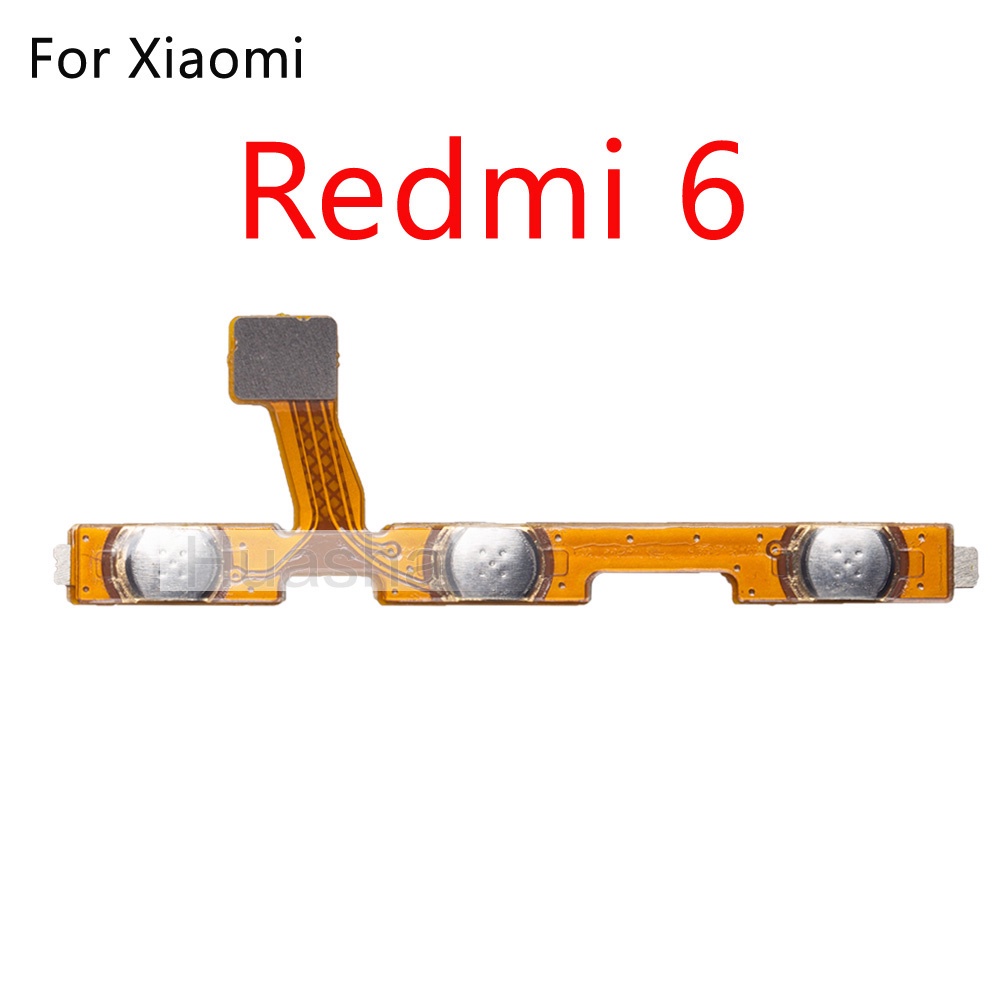 Cáp Nút Âm Lượng Cao Cấp Cho Xiaomi Redmi 8 7 6 Pro 7A Note 6 7 8 Pro