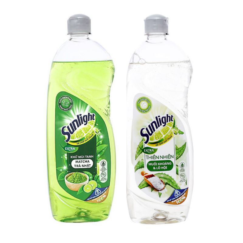 Nước rửa chén sunlight chai 750g