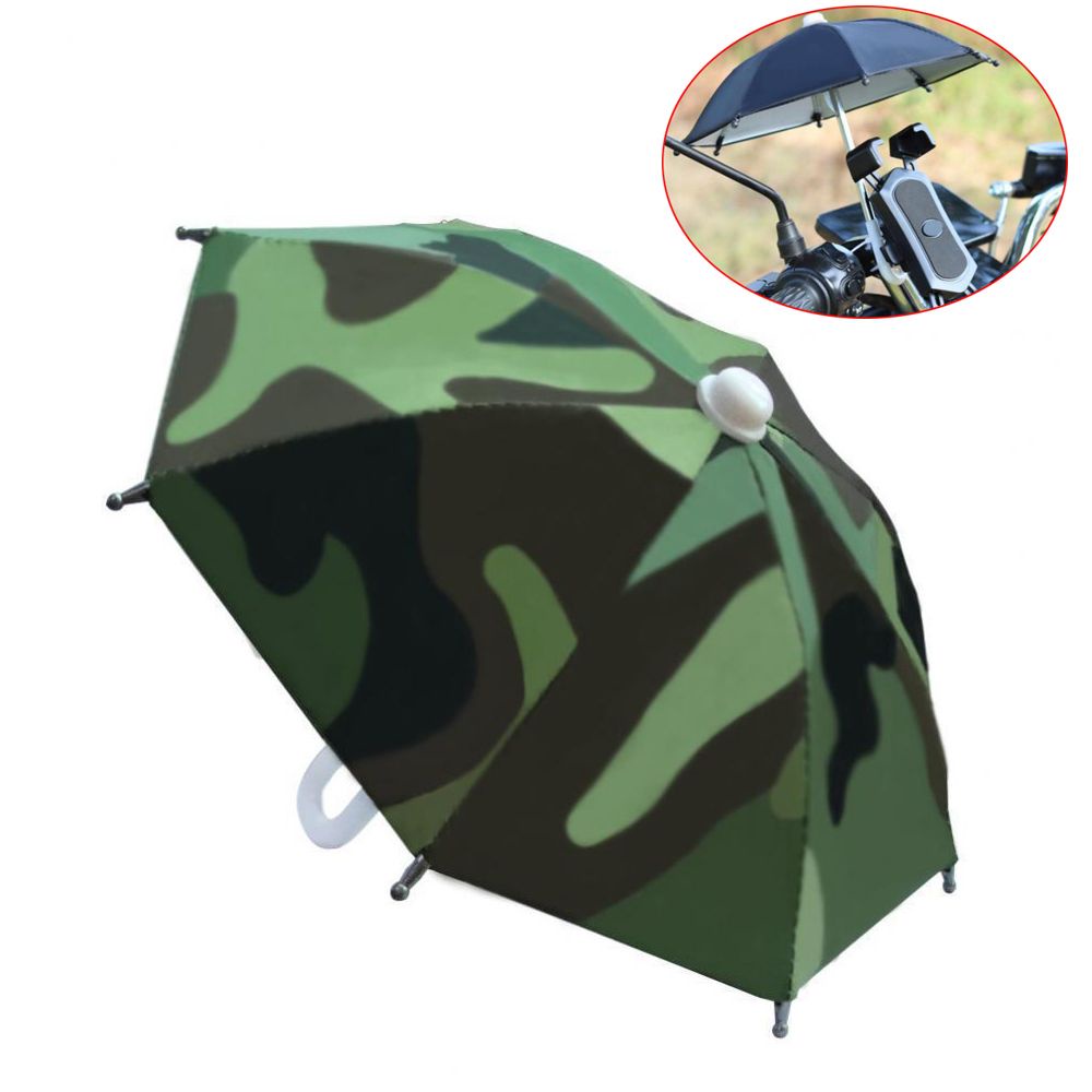 Giá Đỡ Điện Thoại Mini Chống Thấm Nước Gắn Dù Che Nắng Cho Xe Đạp / Xe Máy