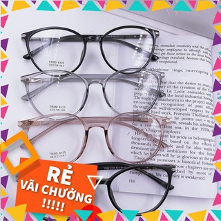 [Rẻ Vô Địch] Mắt kính gọng dẻo Hàn Quốc - gọng kính cận nam nữ cao cấp MS104 [Free Ship]