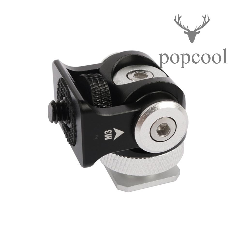 Ngàm Chuyển Đổi Gắn Giá Đỡ Bằng Hợp Kim Nhôm 1 / 4 Inch Cho Màn Hình LED Máy Ảnh DSLR | BigBuy360 - bigbuy360.vn