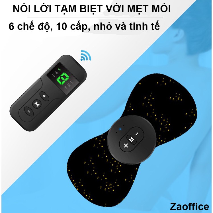 Máy massage toàn thân công nghệ Nhật Bản, massage xung điện