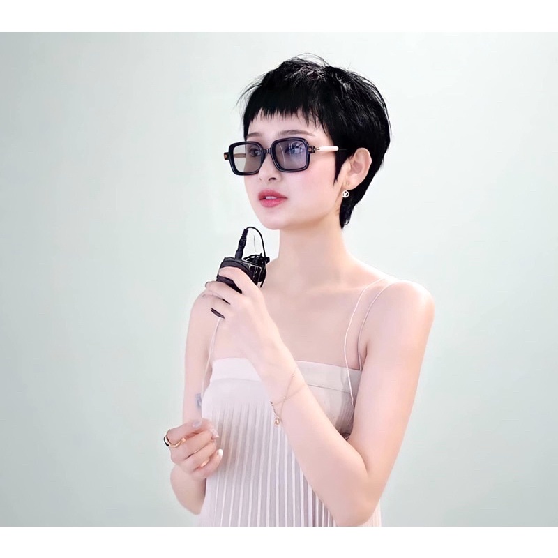 Kính mát thời trang Kuroraum mắt vuông cá tính