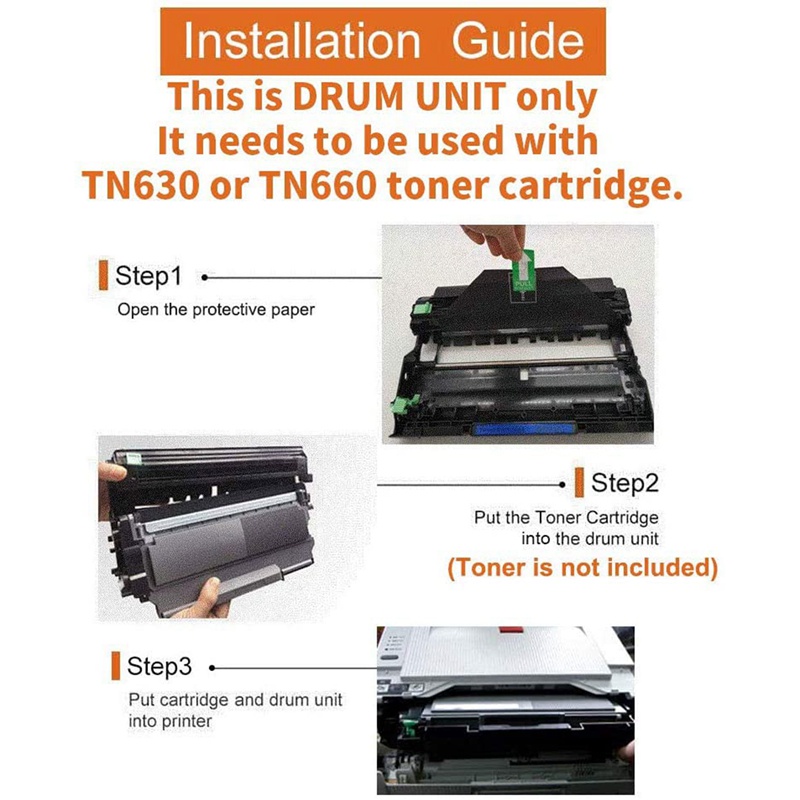 Bộ Phận Thay Thế Dành Cho Trống Brother DR630 MFC-L2700DW HL-L2380DW DCP-L2540DW MFC-L2740DW MFC-L2685DW