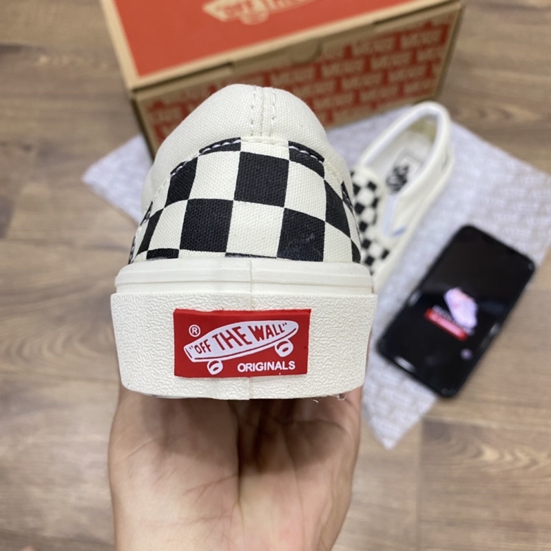 Giầy vans caro chekboat ( full box + free ship )