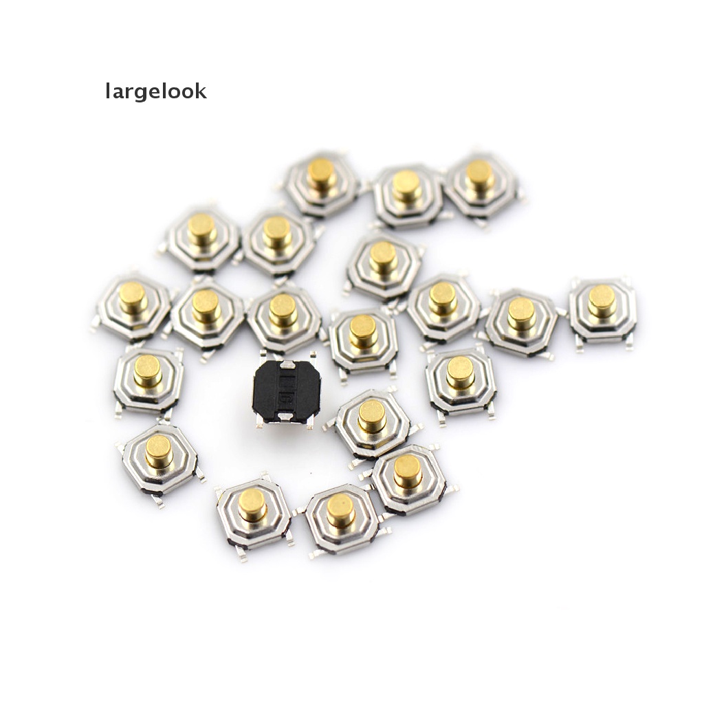 Set 20 Công Tắc Nút Nhấn 4x4x3mm Bằng Đồng Chống Thấm Nước ♨Nóng Bỏng