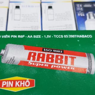 Pin đũa  con thỏ  AAA - 40 viên