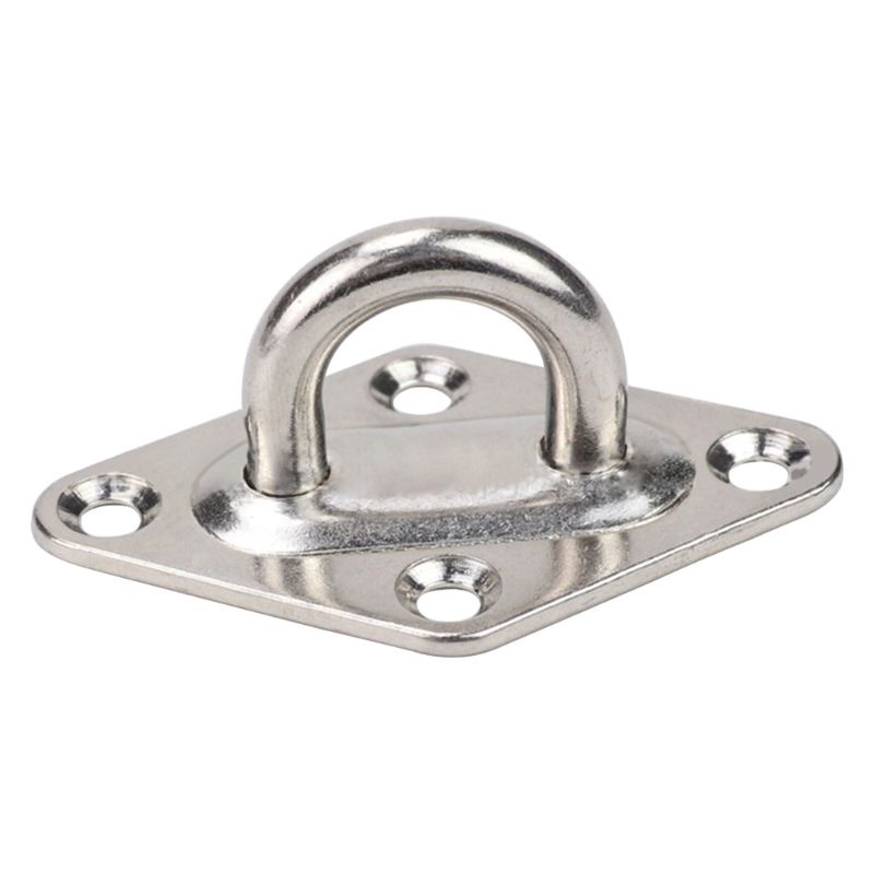 Set 4 Móc Treo Đồ Bằng Thép Không Gỉ Gắn Trần Nhà