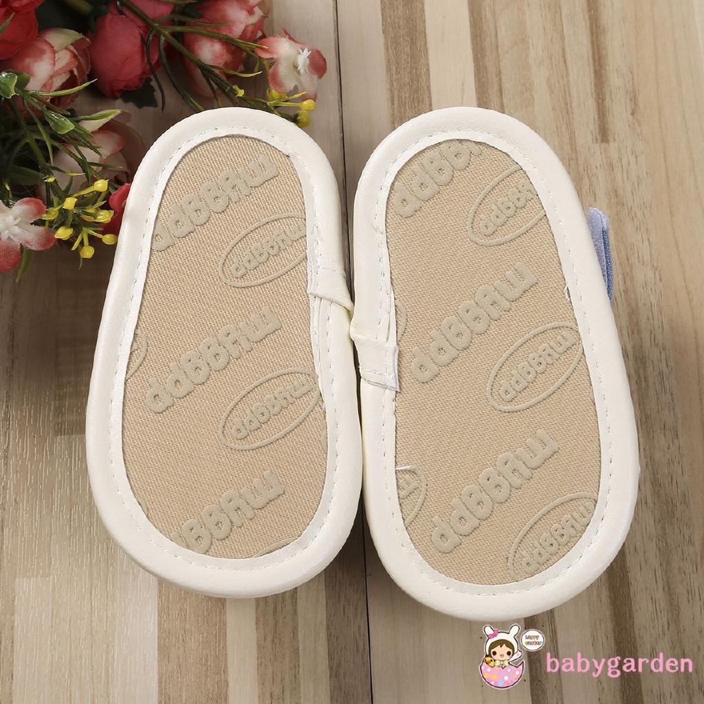 Giày Sandal Quai Nơ Đế Mềm Chống Trượt Cho Bé Gái