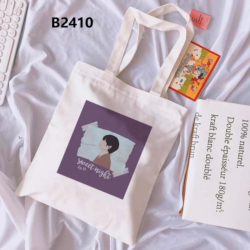 Túi vải In Hình BTS Euphoria Jungkook